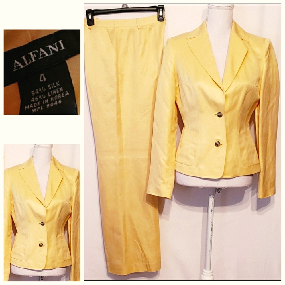 Alfani gold suit